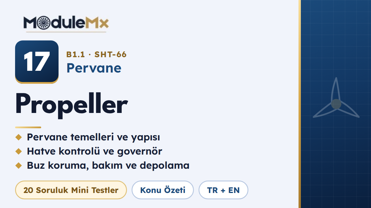 MODÜL 17 · Pervane (Propeller)