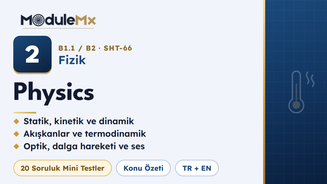 MODÜL 2 · Fizik (Physics)